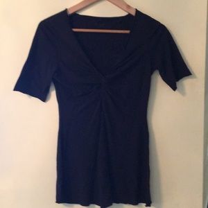 Calvin Klein Jeans women’s black  v-neck shirt